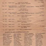 Concert – December 5, 1934 — Genevieve “Bunny” Longo